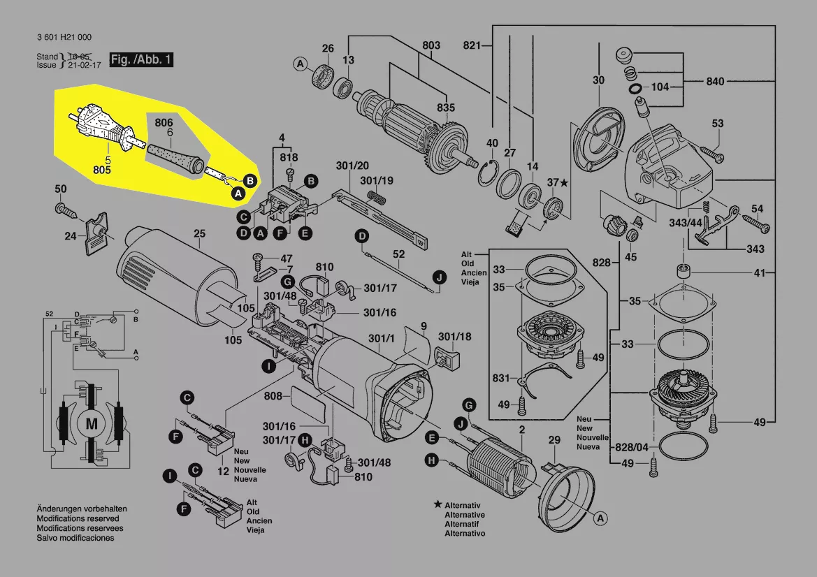 Cable d´alimentation réf. 1 607 000 385 BOSCH